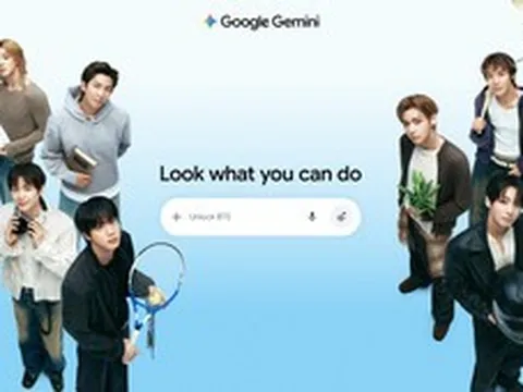 Google đang dùng BTS để hướng dẫn người hâm mộ cách dùng AI Gemini