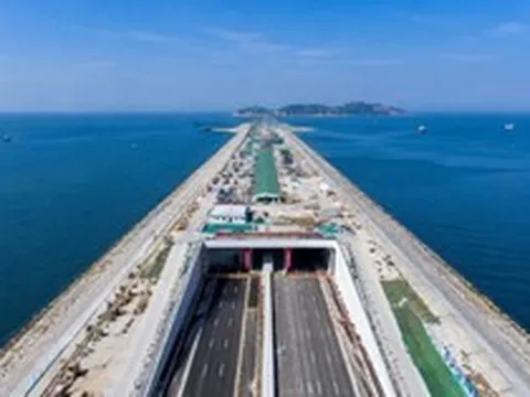 Phát hiện Trung Quốc đánh chìm 18 khối bê tông nặng tổng cộng 1 triệu tấn xuống đáy biển, ghép chính xác sai số 3mm - công trình ngầm dài 5km hoàn thiện sau 20 tháng