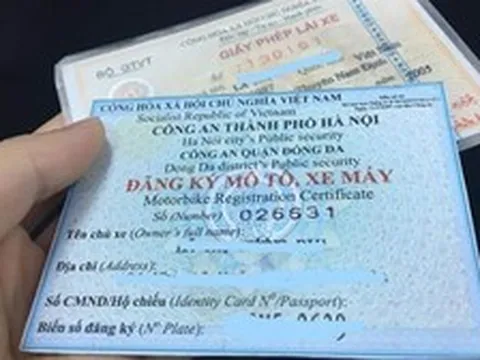 Tin vui cho tất cả người dân thực hiện dịch vụ đăng ký xe