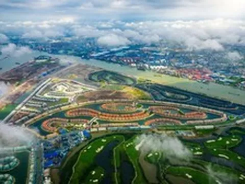 Hòn đảo ở ngã 3 sông được tỷ phú Phạm Nhật Vượng rót tiền vào: Đã xây 2 siêu công trình lớn nhất miền Bắc, có hạng mục lần đầu xuất hiện ở Việt Nam