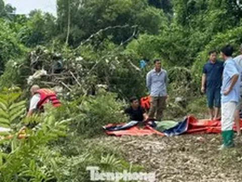 Tìm thấy 1 nạn nhân vụ lật thuyền tại Thái Nguyên