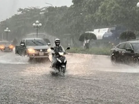 Miền Bắc sắp xuất hiện đợt mưa to đến rất to nhiều ngày liên tiếp