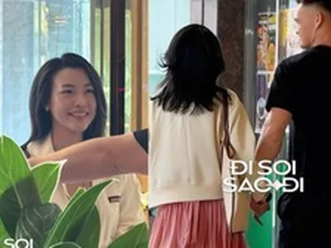 Bắt gặp thủ môn Lê Giang Patrik và MC Hoàng Oanh nắm tay tình tứ ở khách sạn