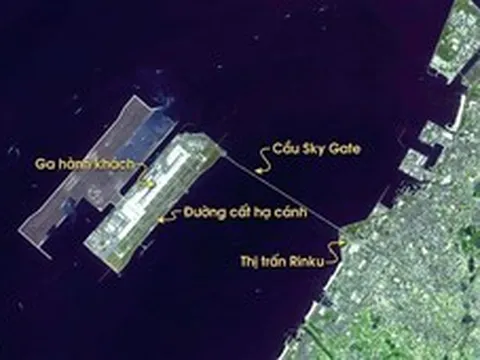 Vệ tinh NASA cung cấp hình ảnh 'chấn động' về công trình 'độc nhất vô nhị' của Nhật Bản