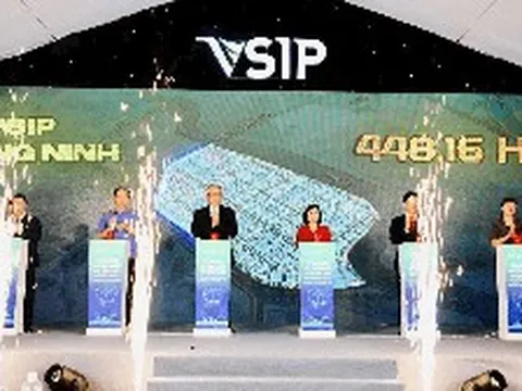 Tin vui: Chính thức khởi công khu công nghiệp VSIP hơn 5.800 tỷ đồng tại tỉnh sắp lên TP trực thuộc Trung ương