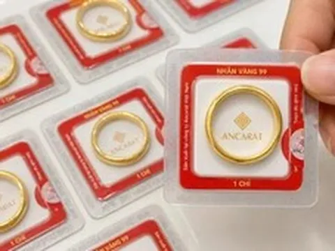 Giá vàng tăng trở lại