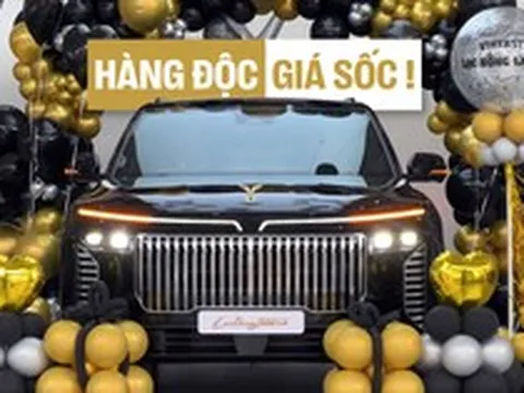 Cận cảnh VinFast Lạc Hồng 900 LX đầu tiên giao cho khách Việt, giá đồn đoán khoảng 5 tỷ đồng
