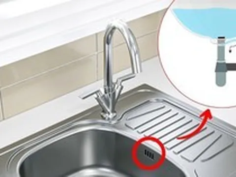 Công dụng quan trọng của chiếc lỗ nhỏ trên bồn rửa bát: Nhiều người không nghĩ ra