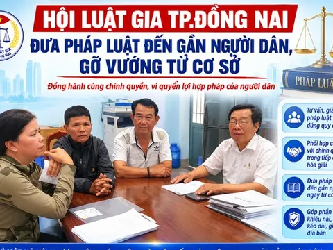 Luật gia về cơ sở, gỡ vướng pháp lý cho người dân