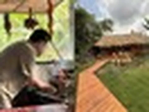 Nam nghệ sĩ đình đám bỏ phố về quê, ở trong nhà lá 36 m2, hằng ngày chỉ làm một việc mà ai cũng ao ước