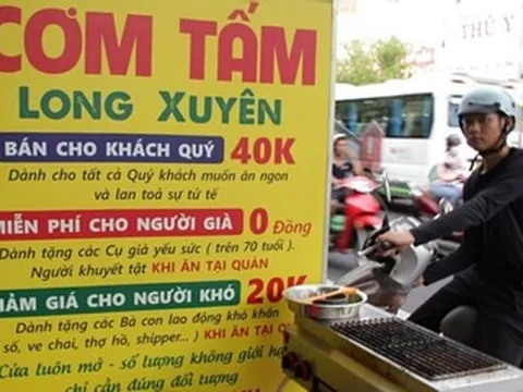 Thấy người nghèo không dám mua cơm, U50 mở quán ăn có cách tính tiền đặc biệt