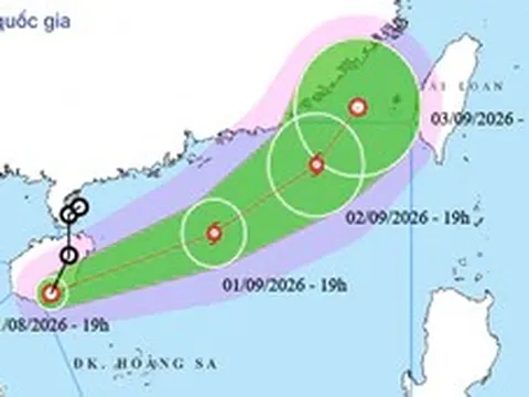 Bão số 5 có thể hình thành ngày mai, miền Bắc nắng nóng trở lại