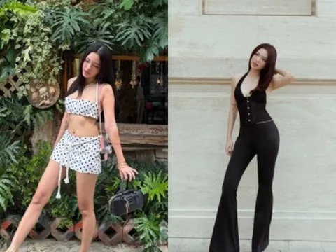 Chân dài đình đám Vbiz diện bikini "nét căng": Body siêu nóng bỏng, sắc vóc ngày càng thăng hạng