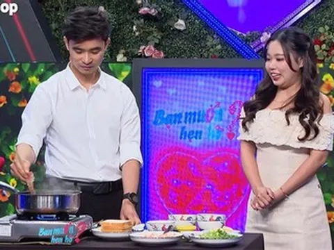 Kỹ sư 31 tuổi nấu ăn trên sân khấu Bạn muốn hẹn hò để chinh phục bạn gái