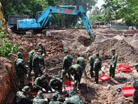 564 hài cốt liệt sĩ đã được tìm thấy tại Công viên Lê Thị Riêng