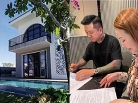 Biệt thự Tuấn Hưng bỏ lại Việt Nam sau khi đưa vợ con sang Mỹ sống