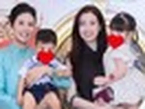 Đỗ Mỹ Linh bế ái nữ Chủ tịch CLB Hà Nội đến dự tiệc nhà Ngọc Hân, nhan sắc nàng dâu hào môn hậu sinh con thứ 2 gây sốt