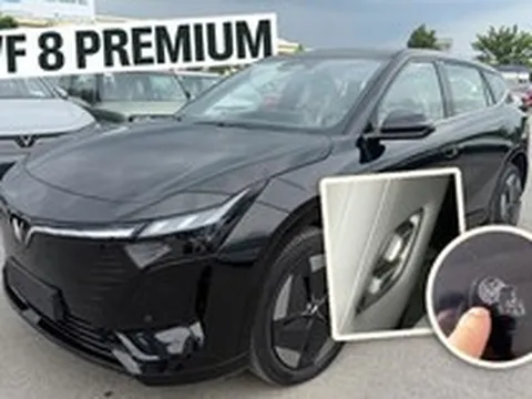 VinFast VF 8 bản cao cấp lộ trang bị mới: Chỉnh ghế như Camry, tính năng lạ tích hợp gương chiếu hậu