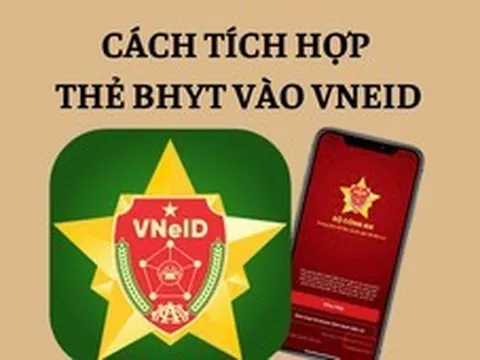 Cách tích hợp Thẻ BHYT trên ứng dụng VNeID mới nhất
