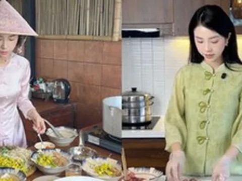 Căn nhà gia đình chồng tặng Á hậu Thuý An