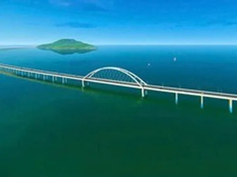 Huy động 1.000 người, 220 máy móc thi công, cây cầu vượt biển hơn 18km dài thứ ba Đông Nam Á của Việt Nam hiện có tiến độ ra sao?