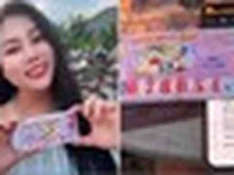 Nữ ca sĩ quê Kiên Giang trúng 160 tờ vé số