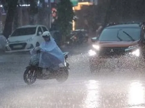 Ngày mai, nhiều khu vực xuất hiện mưa rào