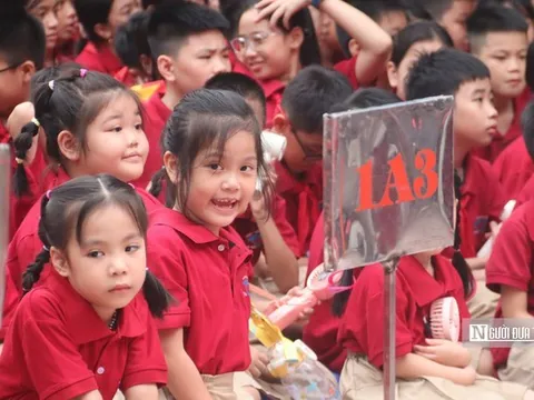 Khai giảng năm học mới tại ngôi trường đặc biệt ở Hà Nội
