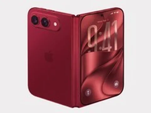 iPhone gập đầu tiên của Apple sẽ ra mắt vào tuần tới