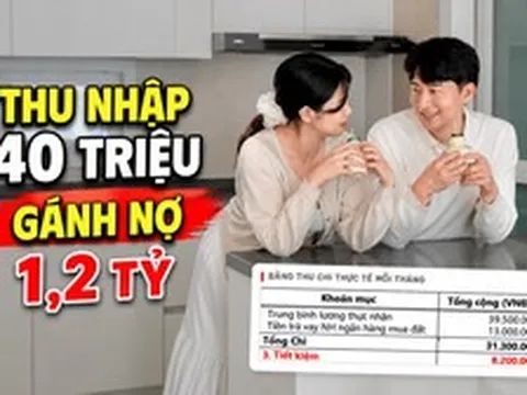 Thu nhập 40 triệu/tháng, gánh nợ 1,2 tỷ mua đất: Vợ chồng Hà Nội vẫn để dành 8,2 triệu mỗi tháng nhờ cách chia tiền này