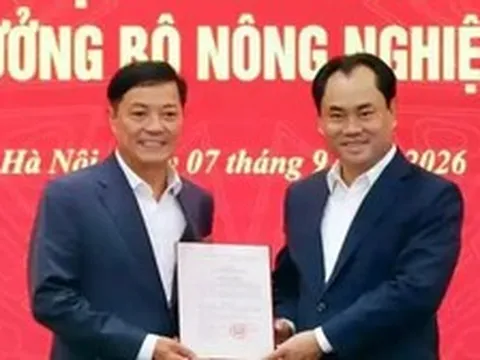 Ông Lê Trọng Yên làm Thứ trưởng Bộ Nông nghiệp và Môi trường