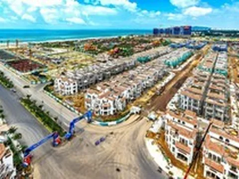 Hàng trăm căn nhà phố, biệt thự sắp hoàn thiện, Blanca City “thay da đổi thịt” sau hơn một năm