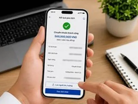 Công an xác minh giao dịch chuyển khoản 400 triệu đồng vào lúc 14 giờ 48 phút