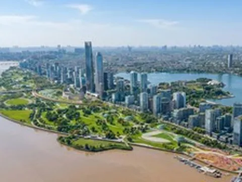 Hình hài chi tiết khu đô thị sông Hồng đón 1,2 triệu dân tương lai