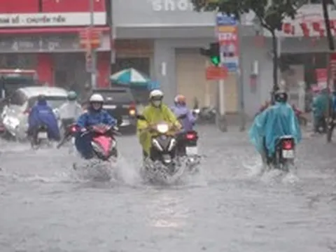 5 tỉnh/thành phố sẽ mưa dữ dội những ngày tới