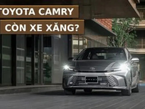 Dừng bán từ tháng 6, Toyota Camry bản xăng vẫn bán được 1 xe trong tháng 8 cho khách Việt