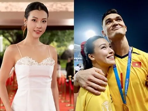 MC Hoàng Oanh tuổi 36 quyến rũ, hạnh phúc ngập tràn bên bạn trai thủ môn
