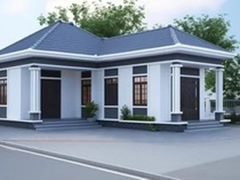 Xây nhà mái Nhật 1 tầng chữ L 140m² khoảng bao nhiêu tiền?