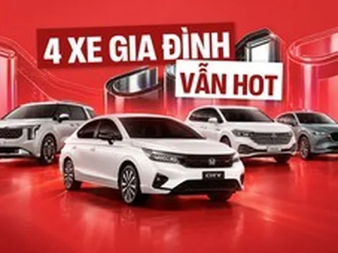 Loạt ‘Xe gia đình’ thắng CCA 2025 lọt Top 5 năm nay: City tạm dẫn đầu, CX-5 và Carnival nhóm giữa trong khi Viloran hụt hơi