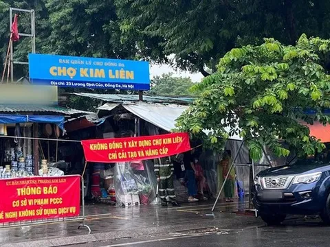 Tạm dừng hoạt động chợ lâu đời hơn 30 năm ở Hà Nội