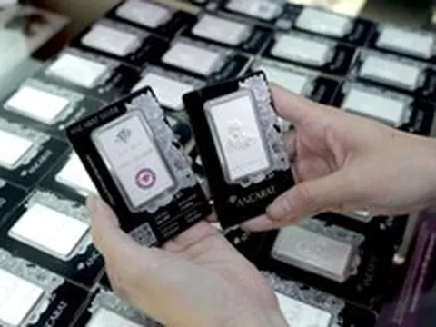 Giá bạc sáng ngày 18/9 bật tăng tại Ancarat, DOJI, Sacombank, Bảo Tín Mạnh Hải