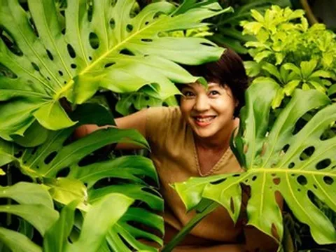 Cận cảnh khu vườn xóm núi chữa lành tâm hồn của MC Diễm Quỳnh VTV