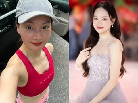 Mỹ nhân phim giờ vàng khoe mặt mộc đẹp không tì vết, body mẹ 2 con nuột nà "gây sốt"