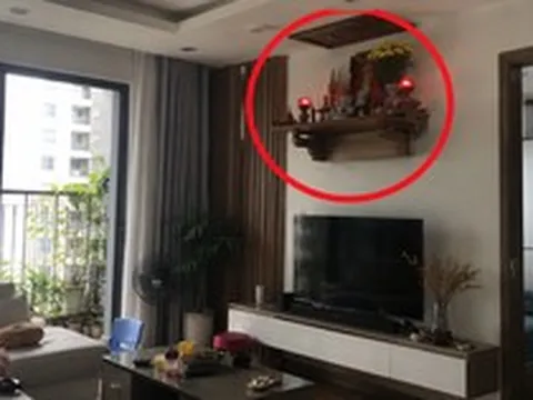 Lời khuyên cho những gia đình đặt bàn thờ treo tường