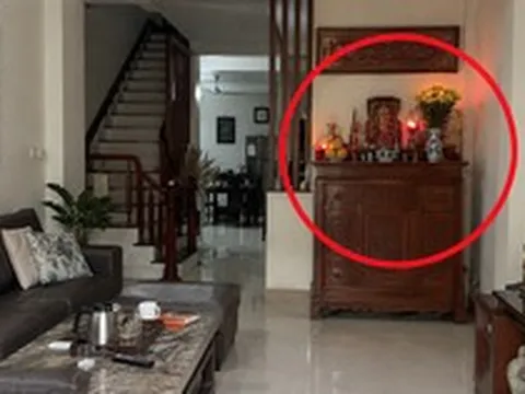 Lời khuyên cho những gia đình đặt bàn thờ ở tầng 1