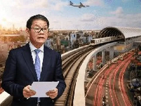 Tuyến metro hơn 55.000 tỷ đồng do liên danh THACO của tỷ phú Trần Bá Dương triển khai dự kiến đón đoàn tàu đầu tiên trong năm 2029