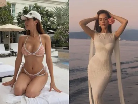 Cô giáo Lâm Đồng diện bikini khoe dáng nóng bỏng, sắc vóc mẹ 2 con bốc lửa ở tuổi U40