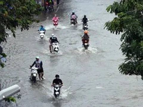 Từ trưa đến chiều tối nay, Nam Bộ và TP.HCM có nơi vẫn còn mưa to