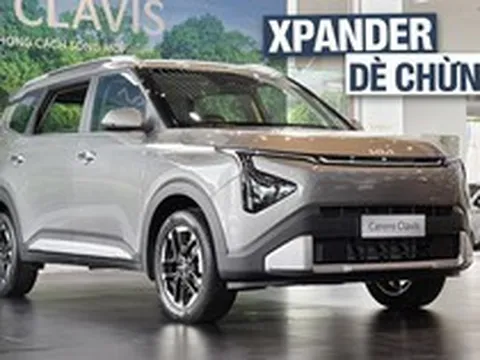 Xem thực tế Kia Carens Clavis tại Việt Nam: Thiết kế bắt mắt hơn, có phanh điện tử, cửa nóc, ADAS, cạnh tranh Xpander, BR-V