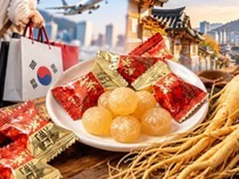 Người Việt đi du lịch Hàn Quốc thường xách thêm 1 túi kẹo sâm về làm quà nhưng nguồn gốc của nó thì không phải ai cũng biết